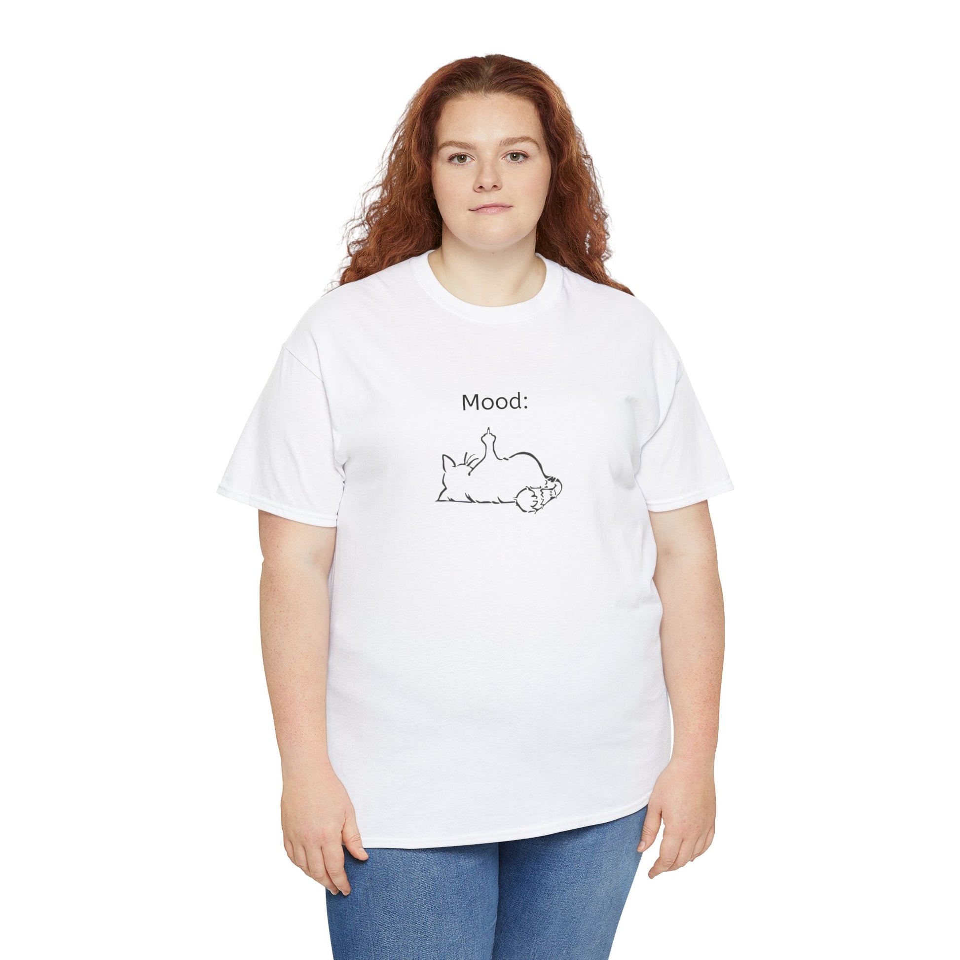 Cat Middle Finger Shirt – Funny & Sassy Cat Lover Tee