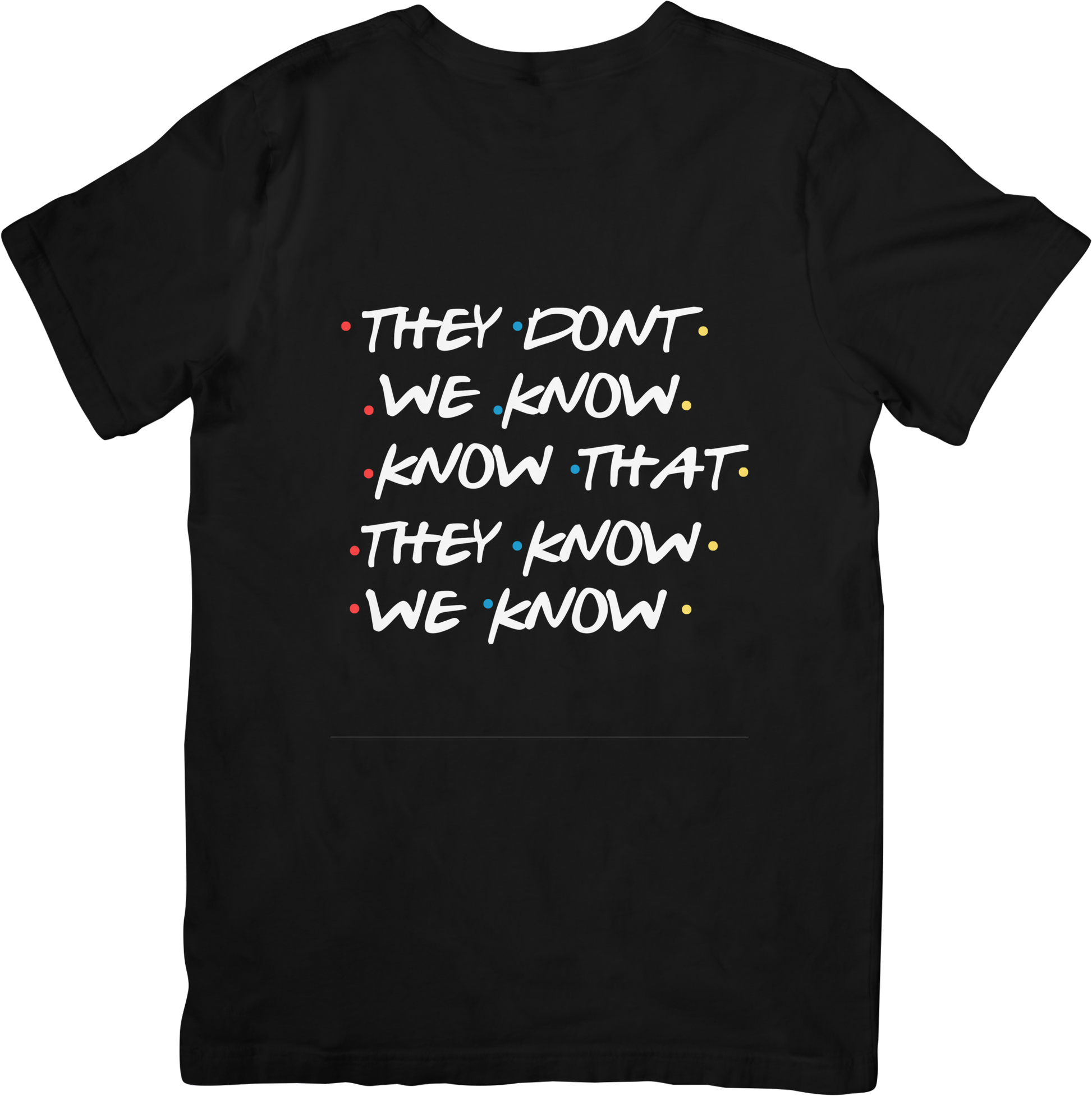 They Don’t Know That We Know They Know We Know - The Ultimate Friends Inception Tee - FunkyMunky