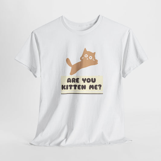 Are You Kitten Me? Cat Shirt – Funny Cat Lover Tee